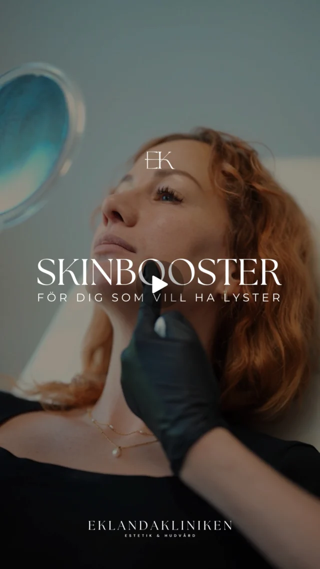 Sugen på att förbättrar hudens fukt, elasticitet och lyster? ✨ Välkommen in till oss på Gatekärrsvägen 46❣️ 🌐 www.eklandakliniken.se 👉🏻Tidsbokning via bokadirekt Val av behandling samt uppnått resultat är beroende av olika saker (ålder, hudtyp och bla. livsstil). Enligt lag krävs konsultation 48h innan din estetiska behandling. Glöm ej boka in det om du vill göra en behandling du inte gjort innan då det är viktigt att du får information om behandling, produkt, komplikationer, biverkningar, förväntat resultat och pris.